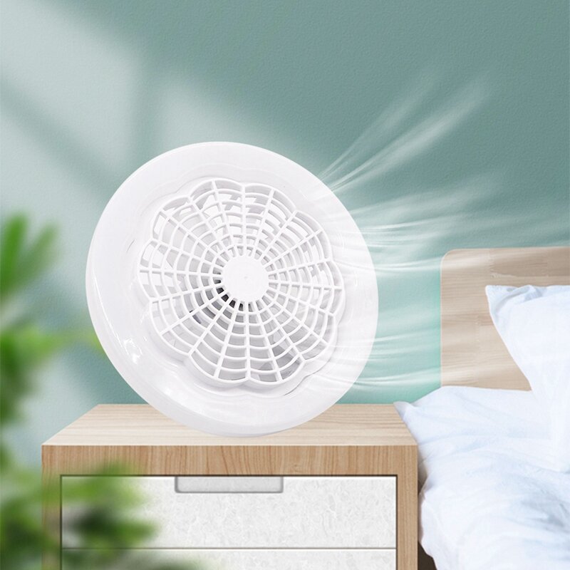 Ceiling Fans With Light Small Fan Lamp Battery Rechargeable LED Smart Fan Light 30W