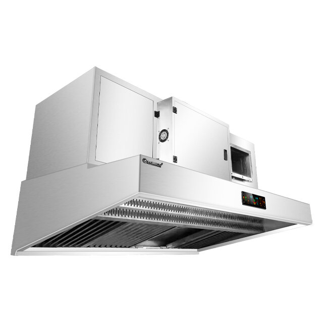 Easy To Clean Electrostatic Filter Range Hoods Ductless Extractor Hood