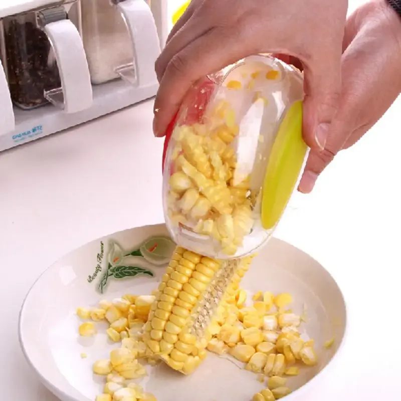 1 Pc Quick Corn Hair Remover Corn Peeling Tool pelapatate manuale per uso domestico piallatura separatore di noccioli di mais colore casuale