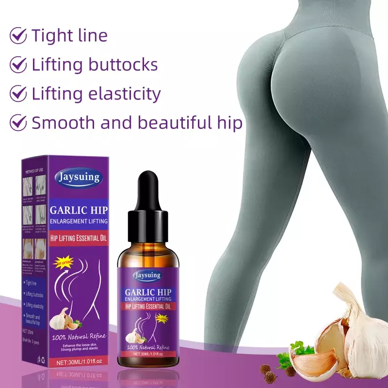 Hip Lift Up Buttock Enhancement Massage Essential Oil Cream Ass Liftting Up Sexy Lady Enlargement Butt Buttock Enhance Hip Oil