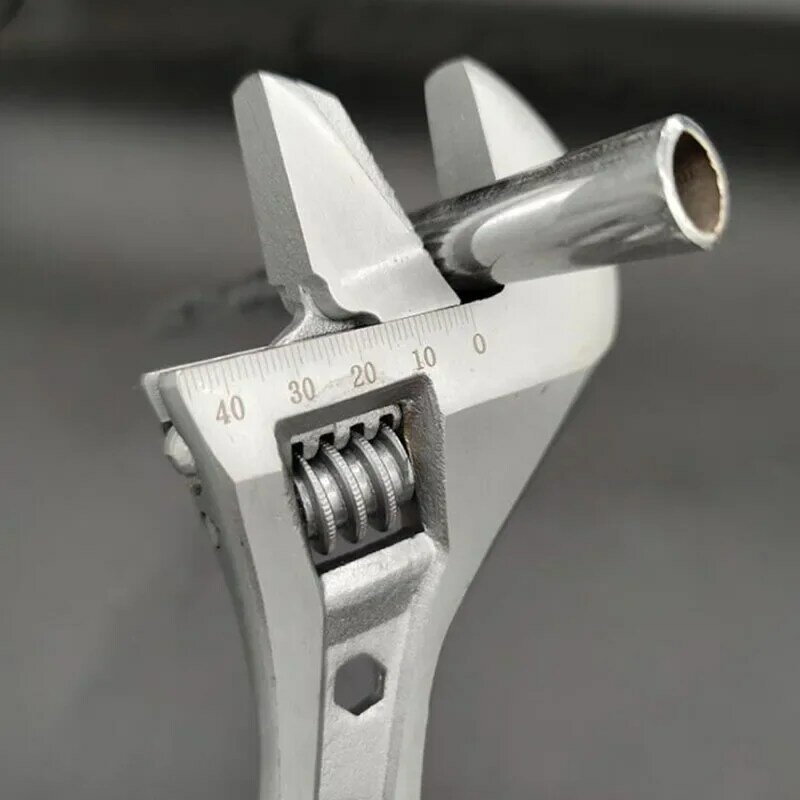 Nut Adjustable Wrench Universal Enlarge Open Monkey Spanner Wrench Adjustable Head Jaw Repair Tool Wrench Car Repair Tool