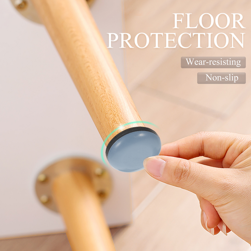 Anti-Scratch Floor Slider para Móveis Domésticos, Eletrodomésticos, Sliders de Proteção, Móveis Domésticos, 19mm