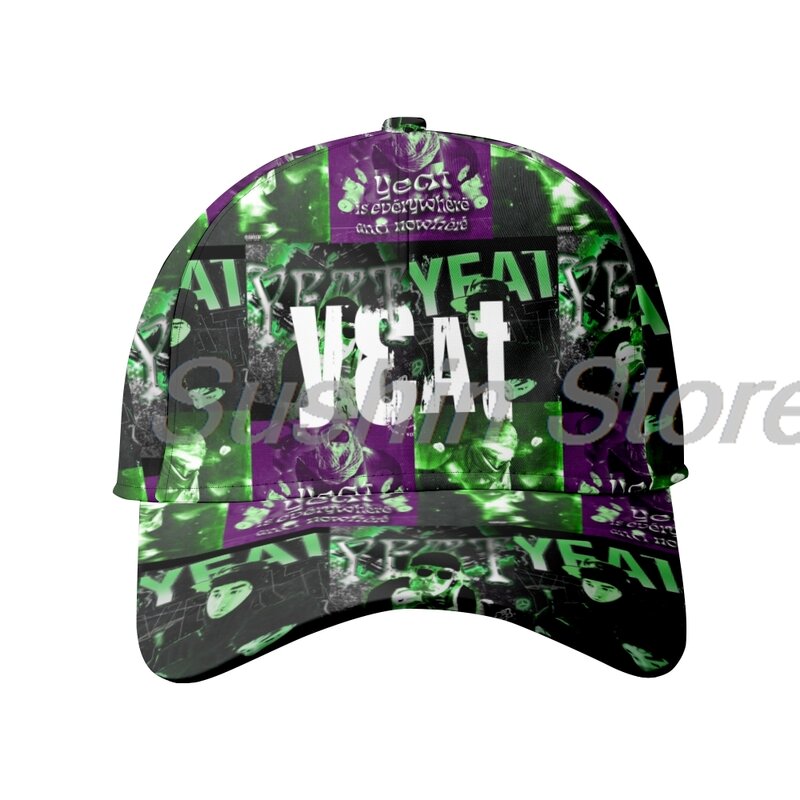 Бейсболка Yeat Singer Merch для мужчин и женщин, Кепка-тракер, летняя уличная спортивная шапка, солнцезащитная Кепка