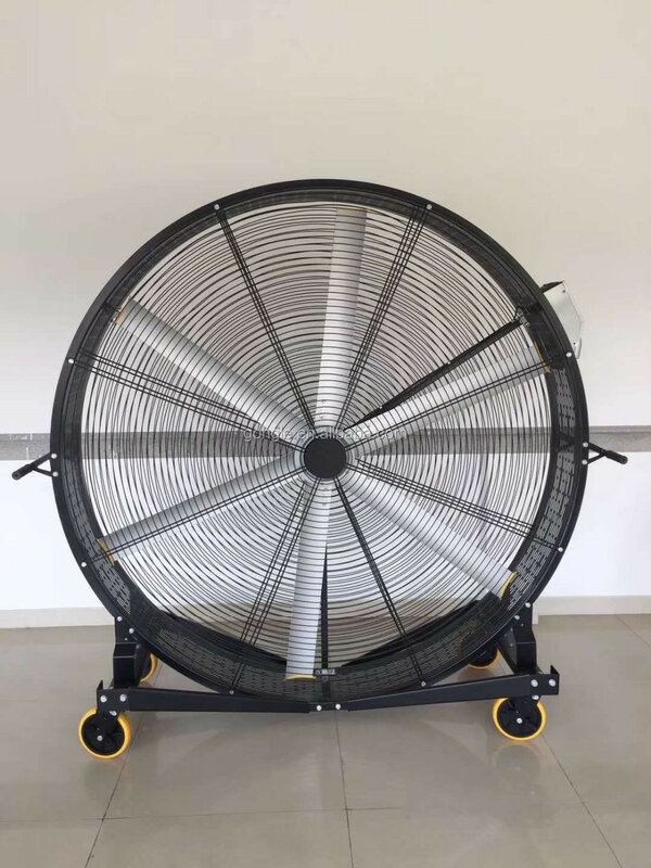Портативный большой вентилятор постоянного тока с промышленным охлаждением