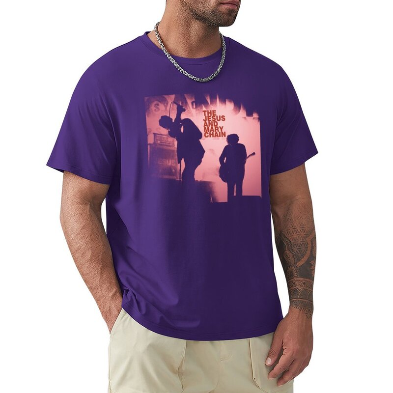 Camiseta de espectáculo de cadena de Jesús y María, ropa hippie para niño, camiseta para hombre