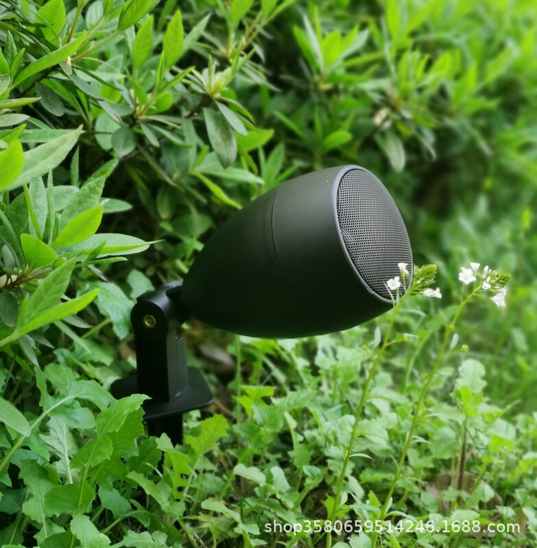 야외 방수 정원 빌라 잔디 스피커, 고정 압력 장착 배경 음악 스피커, 사운드 시스템