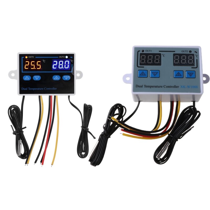 جهاز التحكم الرقمي في درجة الحرارة LED للمعدات الصناعية حوض السمك/الفريزر/الثلاجة/الثلاجة سهل التشغيل