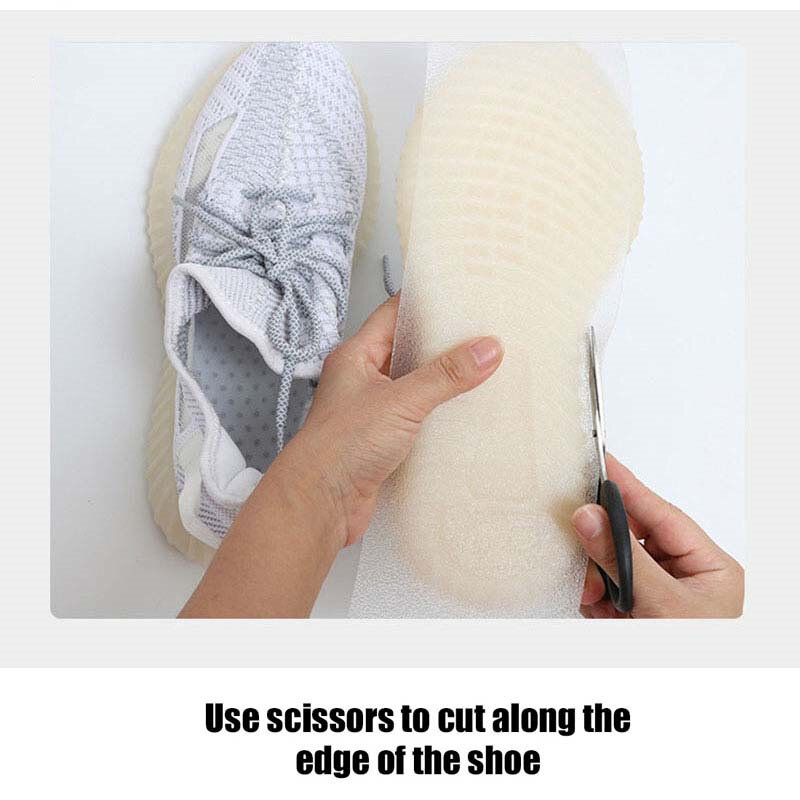 Sneaker Sole Protector do naprawy butów samoprzylepna naklejka podeszwa zestaw do pielęgnacji antypoślizgowa mężczyźni pokrywa wymiana podeszwy Diy poduszka