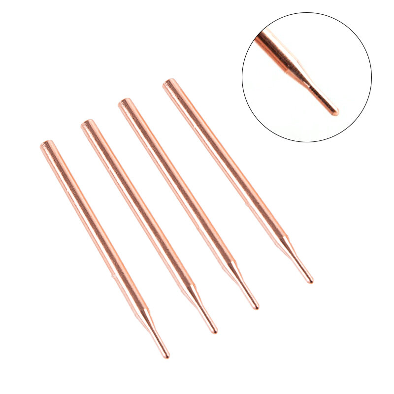 2Pcs 3mm Lithium Battery Spot Welder Electrode Tip For High Detailed Projects 18650 Spot Welder Welding Needle