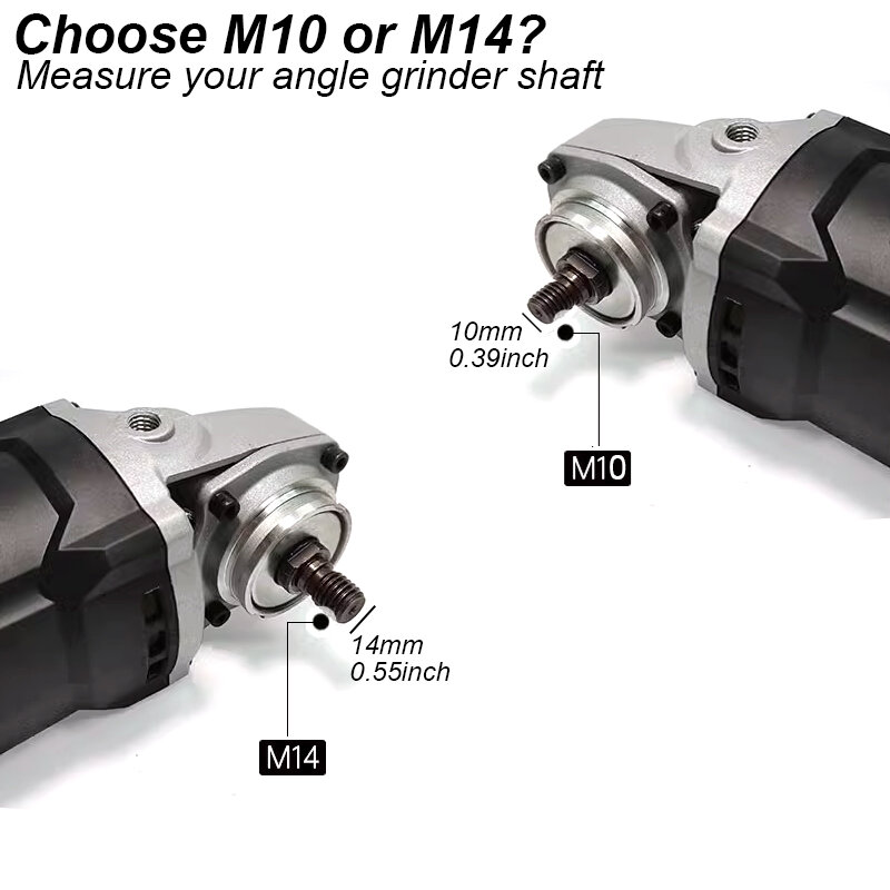 Multifuncional Angle Grinder Anexo Conversor, Oscillate Saw Blade Adapter, Multi Ferramenta Elétrica Parte, M10, M14, Tipo 100, 115, 125