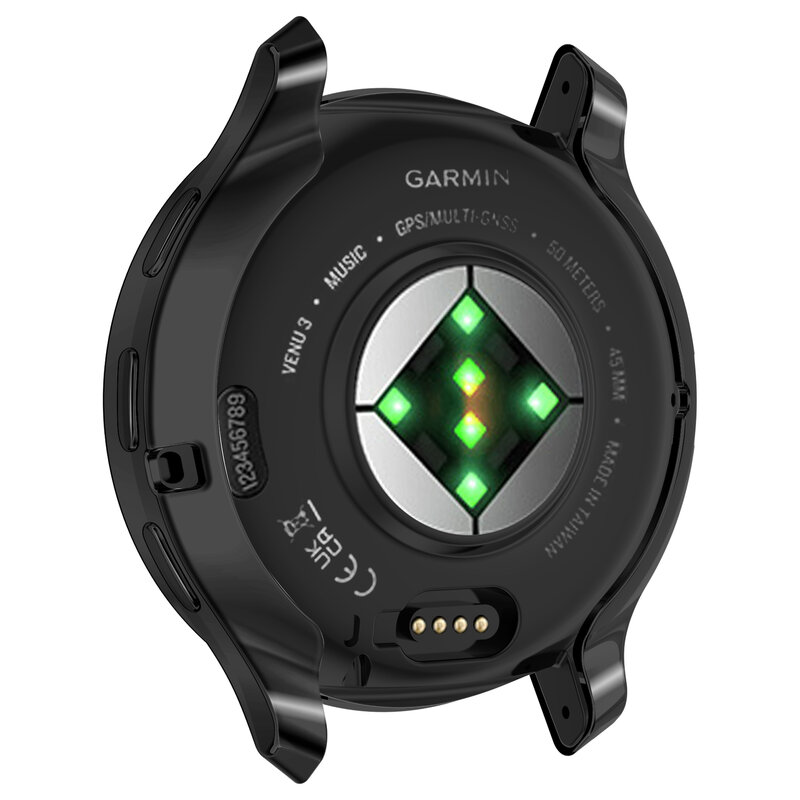 TPU Protector Cover For Garmin Venu 3S 3 2S 2 plus Protective Frame Soft Silicone Shell For Garmin Vivoactive 4S/4 Watch Case
