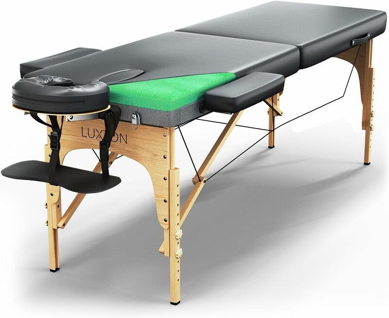 Luxton Home Premium Schaum Massage tisch-einfach einzurichten-faltbar und tragbar mit Trage tasche
