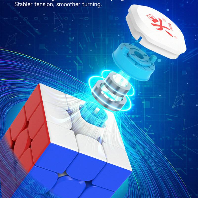 Dayan Guhong PRO M Maglev-Cube Magique Magnétique de 3x3, Puzzle Professionnel pour Enfant, Jouet Cadeau