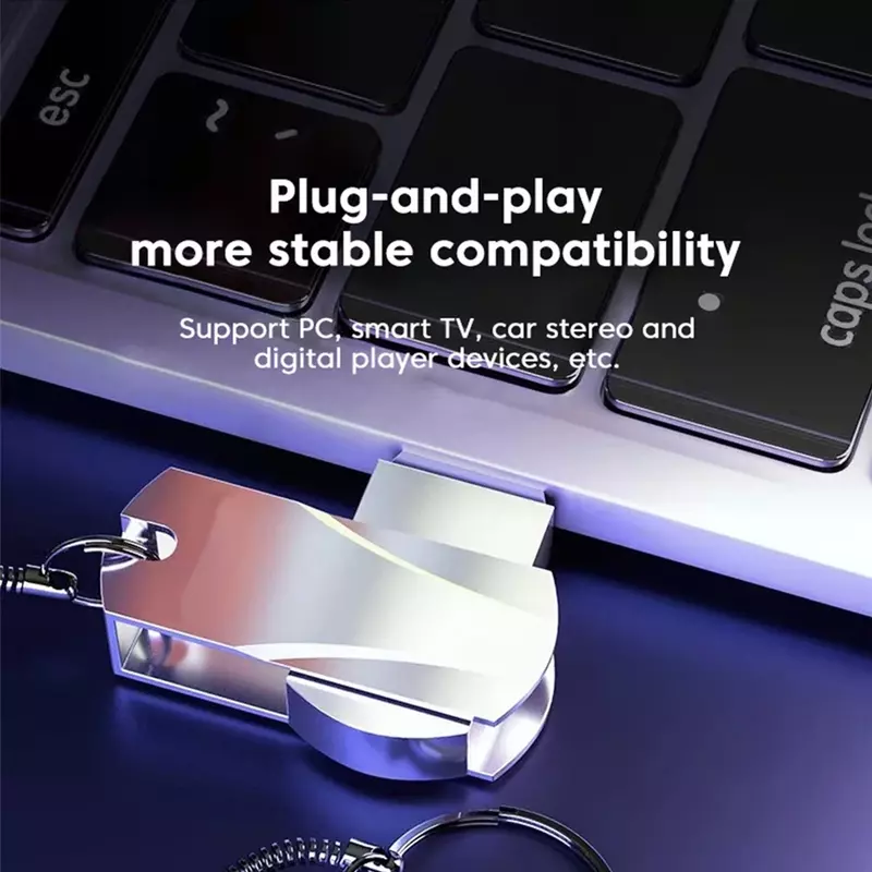 슈퍼 USB 3.0 금속 펜 드라이브, 휴대용 SSD 메모리 USB 플래시 스틱, 16TB, 8TB, 4TB, 2TB, 무료 배송