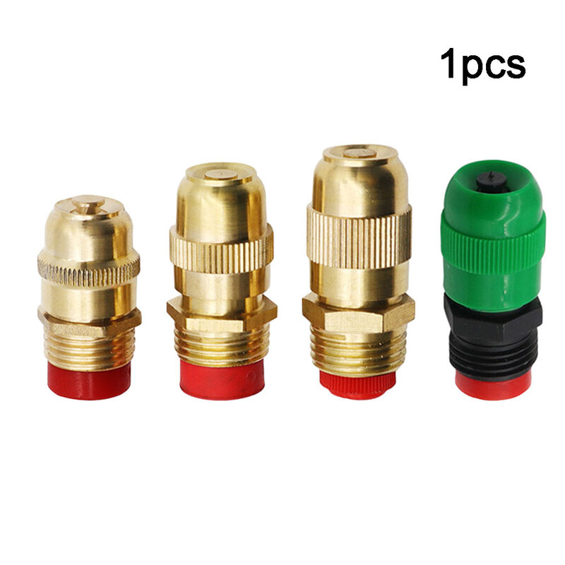 1pc Irrigation Nozzle 360-degree Dust Lawn Nozzle Parts Plastic Roof 1/2\'\' Rotating 4 Points Small Adjustable