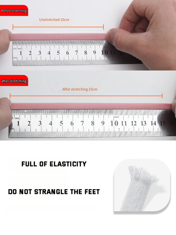 Elastic Laces Sneakers Magnetic Lock Shoe laces without ties Kids Adult 8MM Widened Flat No Tie Shoelaces for Shoes Accessories