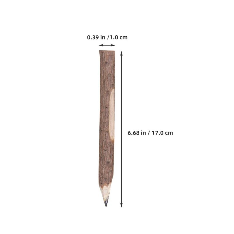 Drewniany ołówek ołówki dla dzieci w lesie dekoracje na Baby Shower długiego pisania dziecka