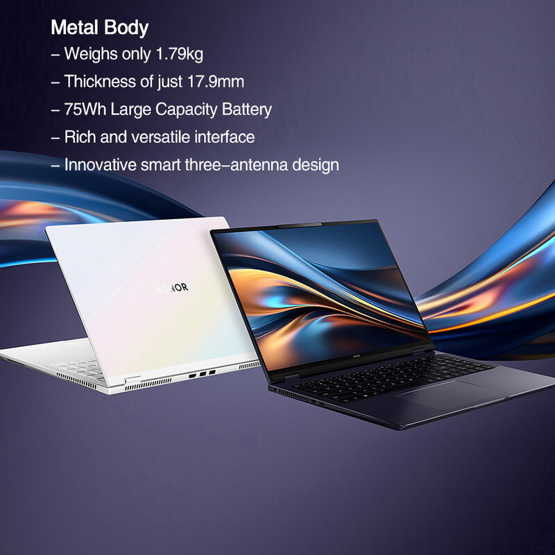 HONOR MagicBook Pro 16 2024 노트북, 인텔 울트라 5 125H 아크 그래픽 16 24GB 1TB 16 인치, 3K 165Hz 노트북 울트라북 컴퓨터 PC