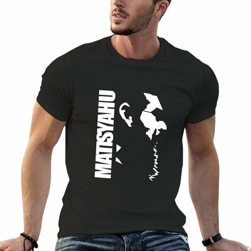New matsyahu American Singer t-shirt abbigliamento estetico t-shirt corta vestiti estetici magliette nere per uomo