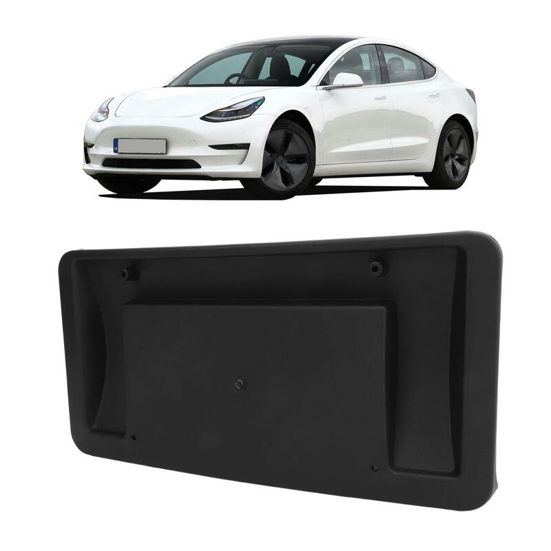 For Model 3 Front License Plate Holder Impact Proof Wear Resistant 1096829 00 G Structure Plate Mount Frame