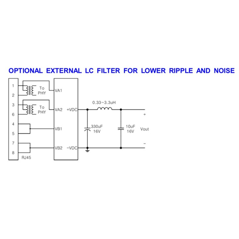 Sdapo Dp9700 Geen Condensator Versie Docking Met Ag9700 Poe Module 12V 1a