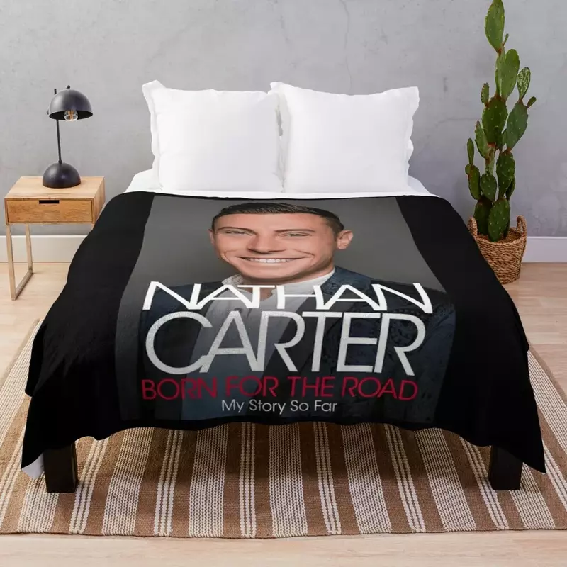Nathan Carter Clássico Lance Cobertor De Cabelo Cobertores, Cobertores Únicos