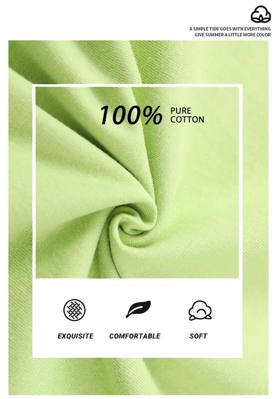 Camisetas de manga corta 100% de algodón para hombre y mujer, ropa de marca a la moda, color blanco y negro, productos personalizados, Tops de verano