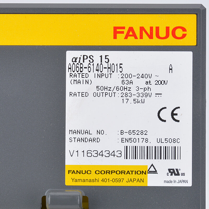 Fanuc A06B-6140-H006 FANUC wzmacniacz fanuc A06B-6140-H011 A06B-6140-H015