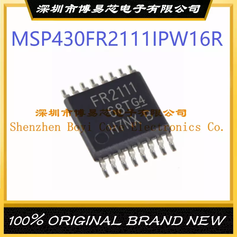 MSP430FR2111IPW16R Paket SSOP-14 Chip IC Kontroler Mikro Asli Baru (MCU/MPU/SOC)