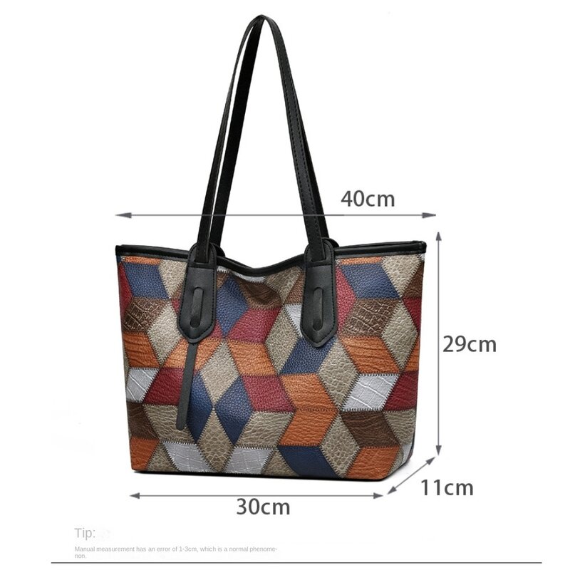 Trendy Shoulder Bag 2024 Canvas Casual Handbag Large Capacity Portable Underarm Bag Sexy