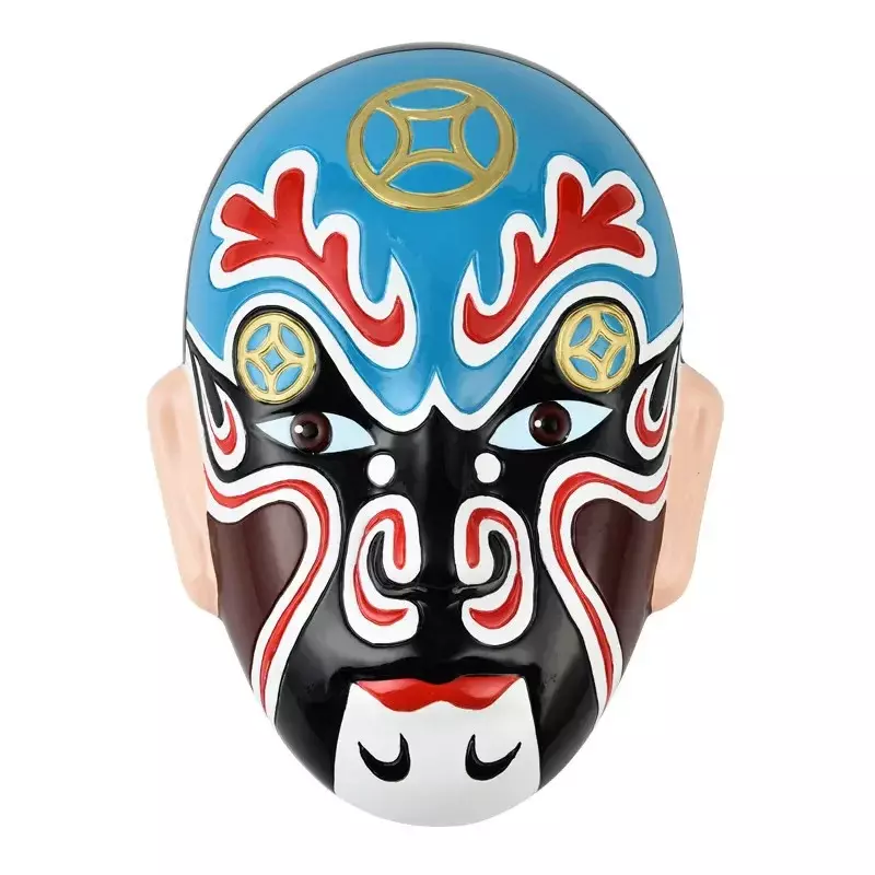 Chinese Characteristic Peking Opera Facial Mask Five Way God Of Wealth Hanging Wall Decoration Decorations Pendants Gifts