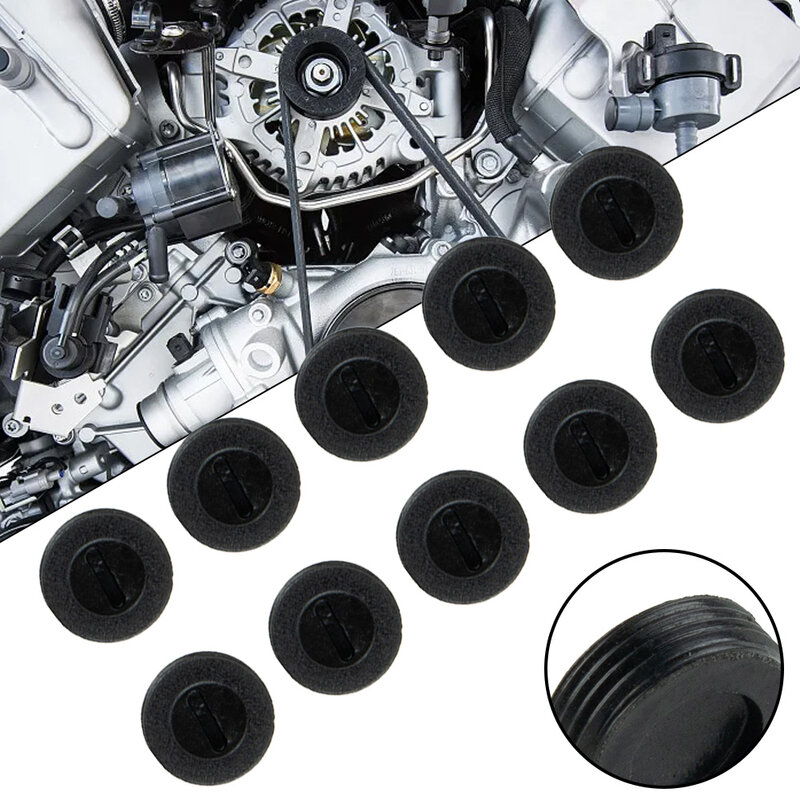 Cubierta de cepillo de carbono para Motor, soporte de transmisión, 10 piezas, 10 piezas, plástico, 12-22mm, 12-22mm