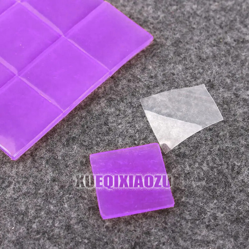Фиолетовый 10-100 шт. 2*2 см алмазная живопись восковой грязевой клей аксессуары Алмазная вышивка крестиком инструмент для алмазной живописи