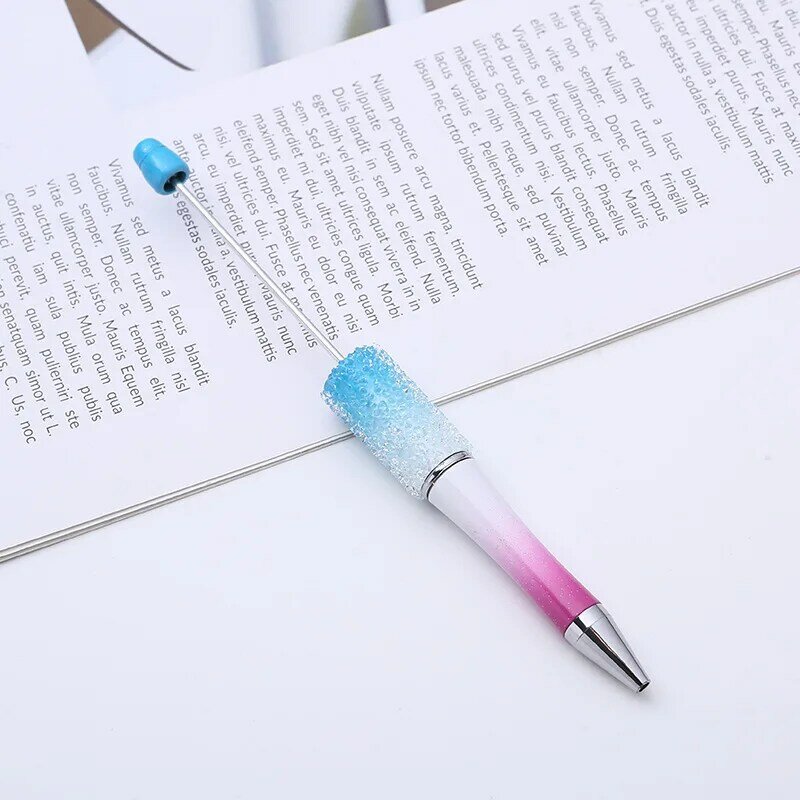 130Pcs  Wholesale Full Star Beaded Pen Creative DIY Handmade Sticker Set Diamond Beaded Ballpoint Pens