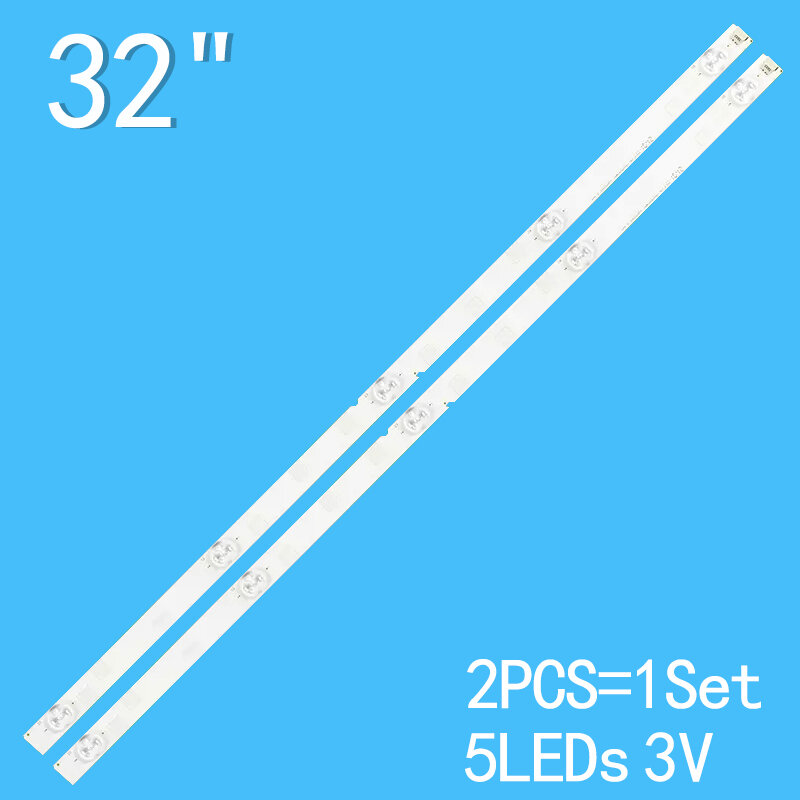 LED TV Backlight strip 5 LED para Sharp 32 "TV LC-32LE185M LC32LE180M LC-32LE280X (0)