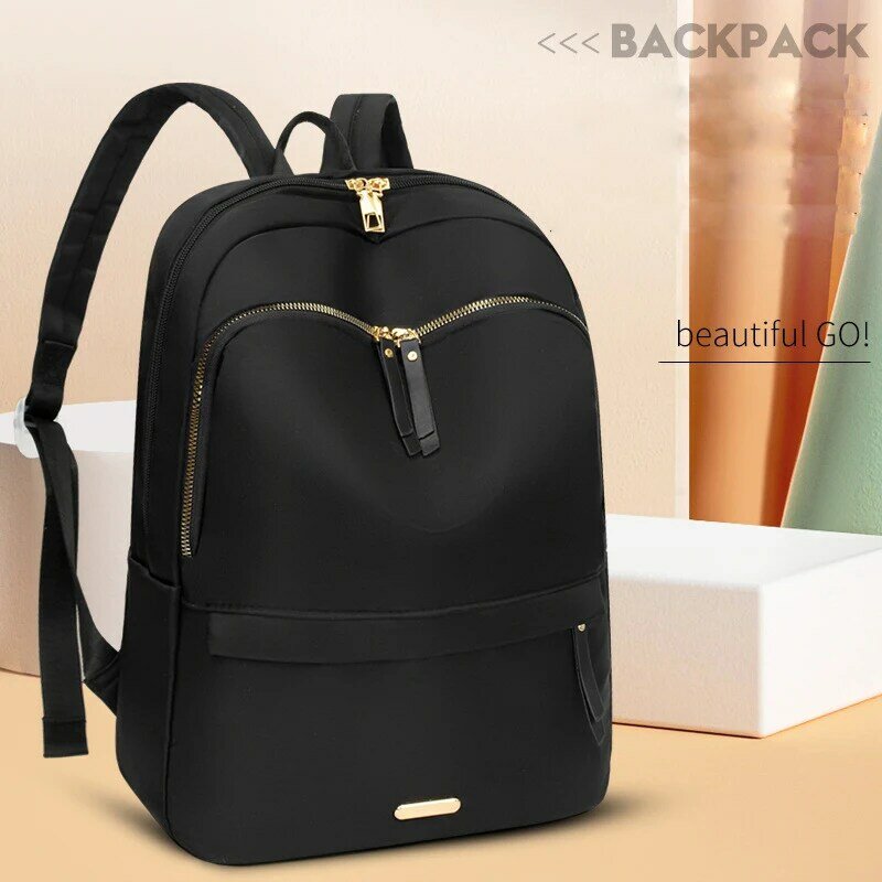 Plecak Oxford damskie plecaki Laptop biznesowy damskie torby plecak podróżny jednokolorowa torba szkolna dla dziewczynek