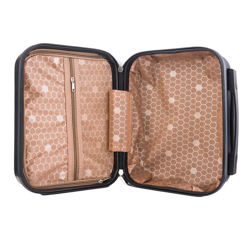 Cute Suitcase Waterproof Explosion-proof Lady Travel Handbags Women's Makeup Bag Size:30-17-23cm