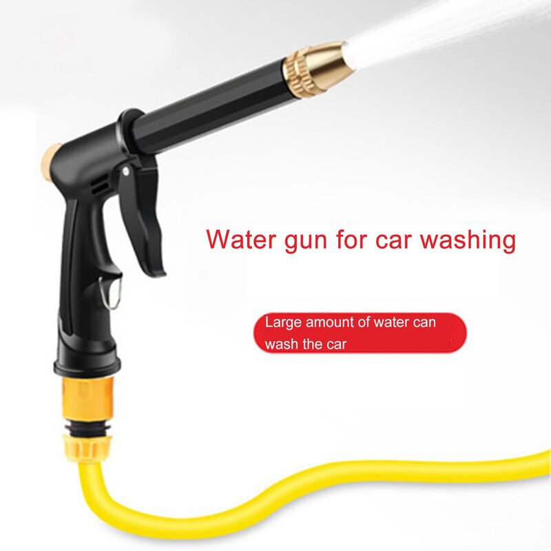 Großhandel tragbare Hochdruck-Wasser pistole zur Reinigung Auto waschmaschine Garten Bewässerungs schlauch Düse Sprinkler Schaum Wasser pistole