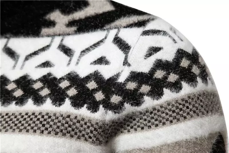 Suéter informal de visón de imitación para hombre, suéter de punto cálido, suave y cómodo, a la moda, nuevo