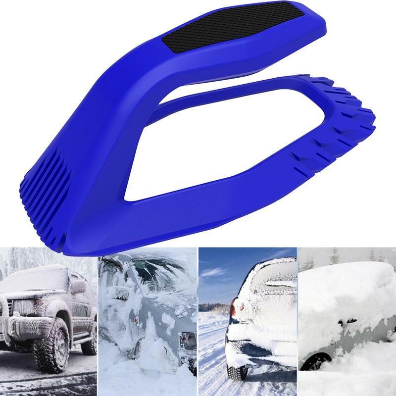 Grattoir à glace pour pare-brise de voiture, nettoyeur de neige, déneigeur de haute qualité, pelle, outil de livres de neige automobile