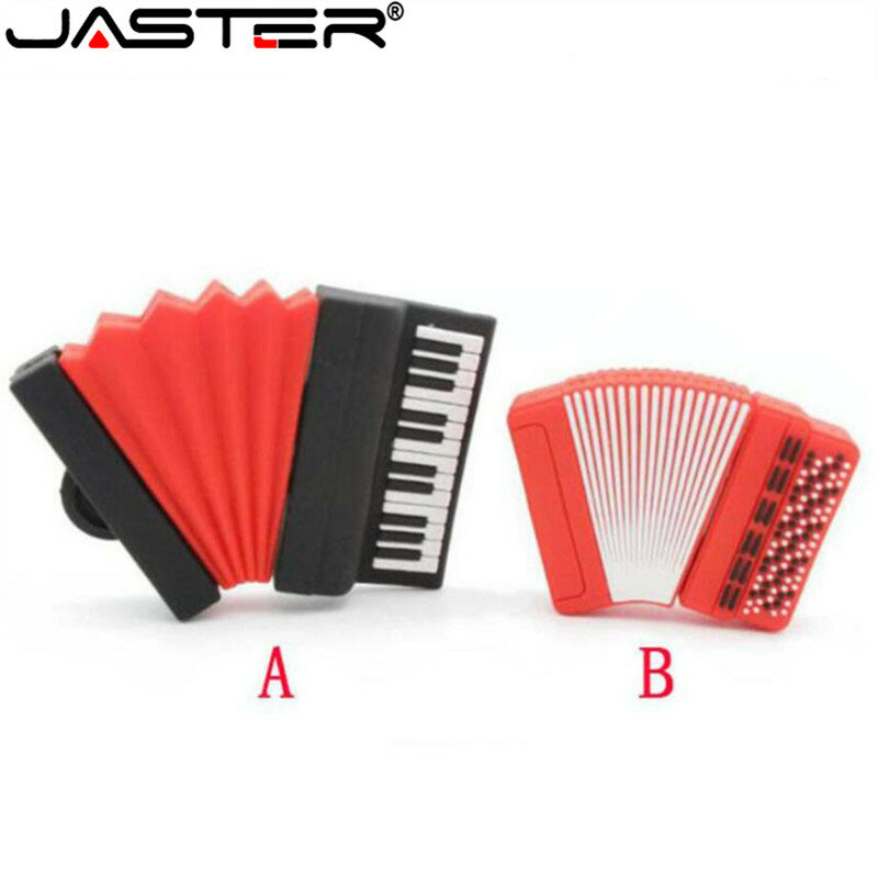 JASTER – clé USB 2.0 accordéon, support à mémoire de 4GB 8GB 16GB 32GB 64GB, lecteur flash, nouveau cadeau