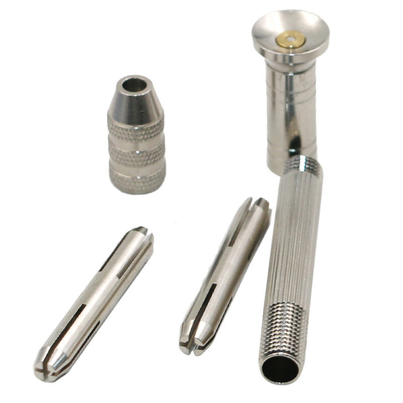 Micro Mini Hand Drill Bits Set, Manual Pin Vise, Carpintaria para Jóias de Resina Modelo, Hole Maker, Puncher Craft Tools, 1Pc, 11Pcs