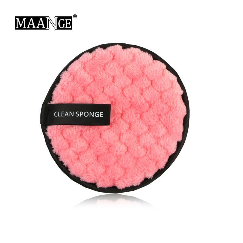 Microfiber Cloth Pads Remover Face Cleansing Towel Reusable Cleansing Makeup Sponge  Double Layer Nail Art Cleaning Wipe Tools