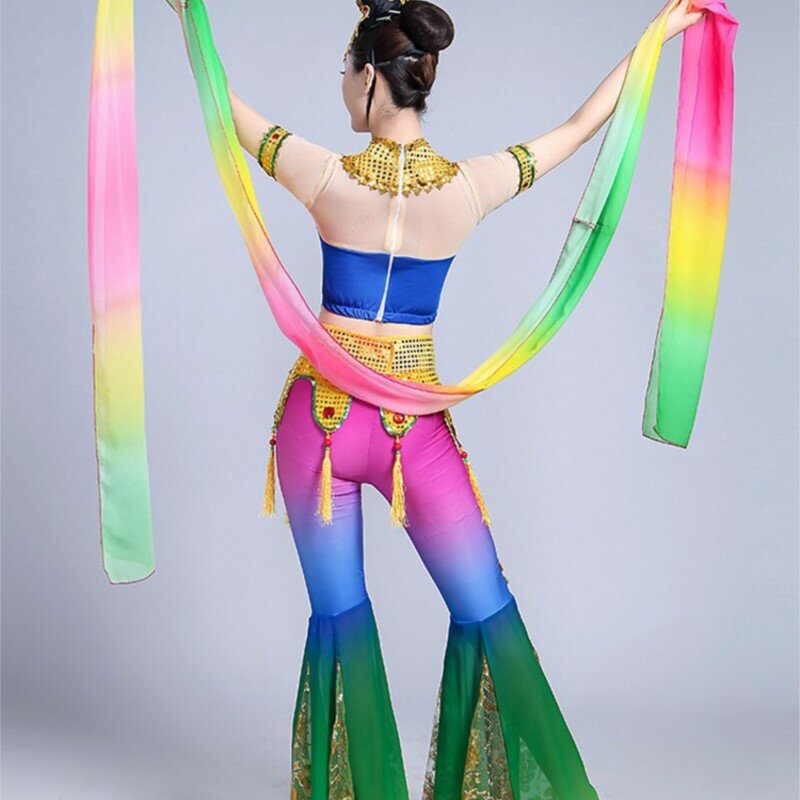 Kostium ubrania do tańca dla dorosłych klasyczna wydajność ubrań dziewczyna Pipa