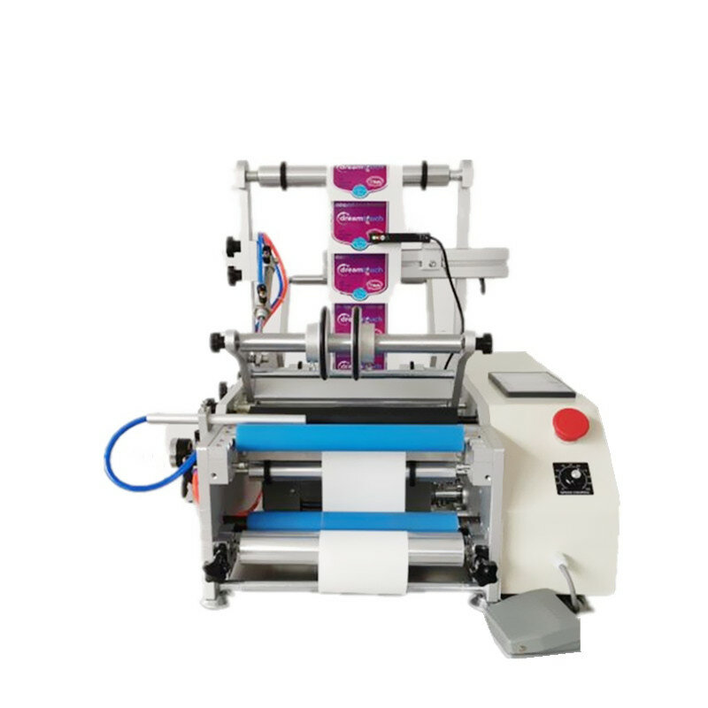 Automatic Front Back Double Two Side Bottle Labeling Machine