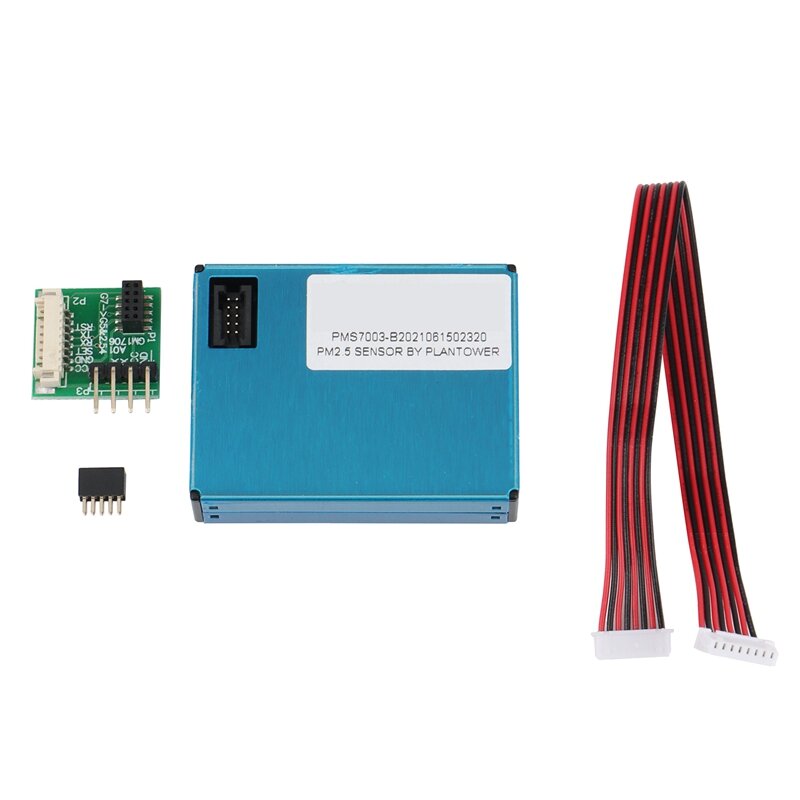 New PM2.5 DUST SENSOR PMS7003 / G7 Thin Shape Digital PM2.5 Sensor (Inculd Transfer Board + Cable)
