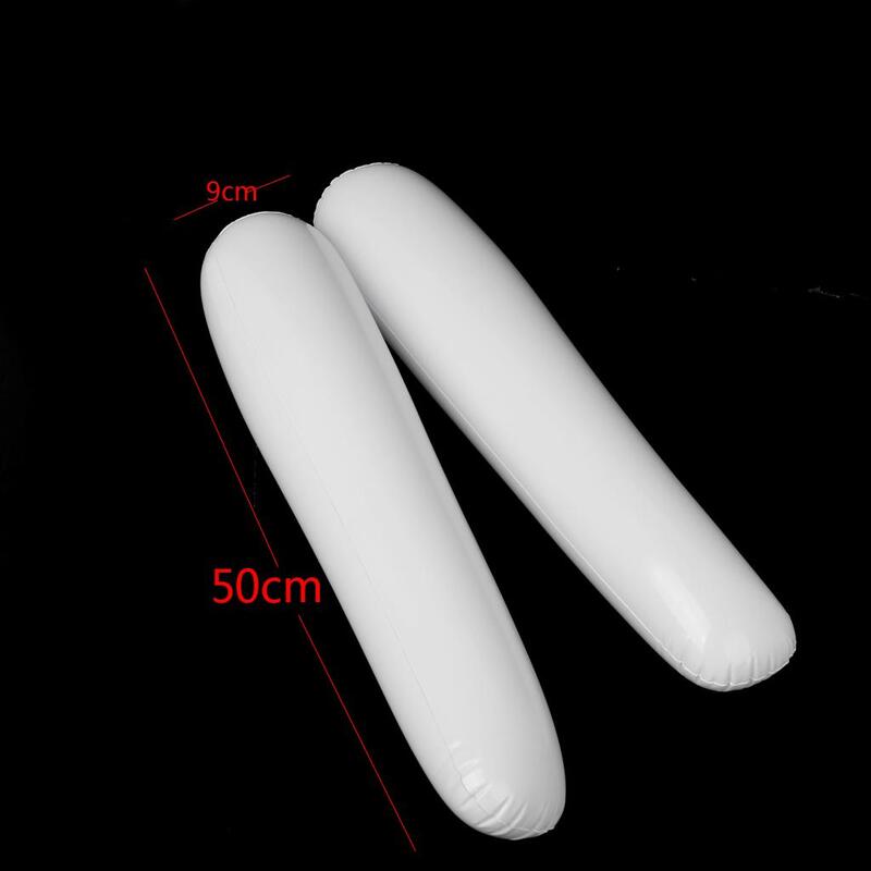 Pair of Inflatable Long Boots Stretcher Shaper Keeper Inserts