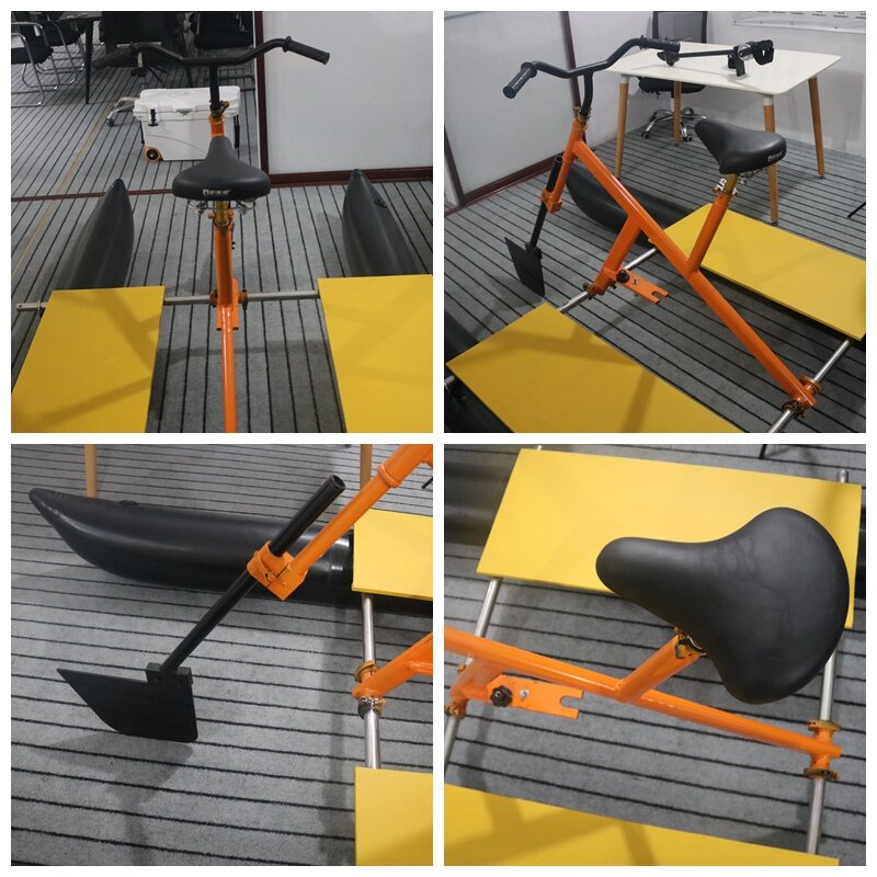 Vicking-Bicicleta de agua con Pedal de mar, portátil, inflable, flotante, para deporte acuático, yate al aire libre, VK 2 piezas, Resort y Hotel
