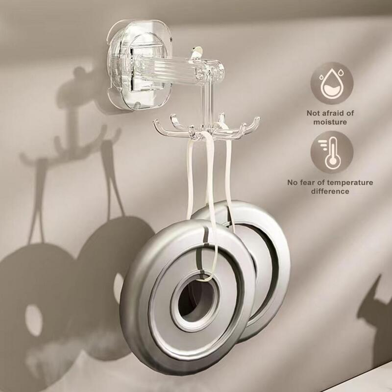 Suction Cup Hook for Bathroom Multi-hook for Kitchen Supplies Effortless Organization Multi-purpose Suction Cup for Kitchen