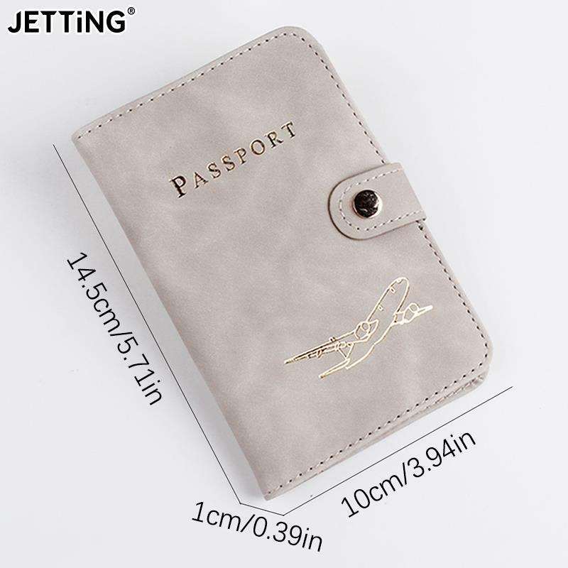 PU Leather Passport Holder Covers Case Waterproof Travel Credit Card Wallet Cute Passport Book For Women/Men Passport Cover